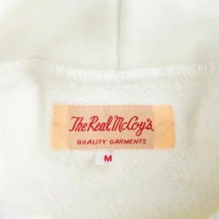 The Real McCoy's Loopwheel parka 9 oz Milk