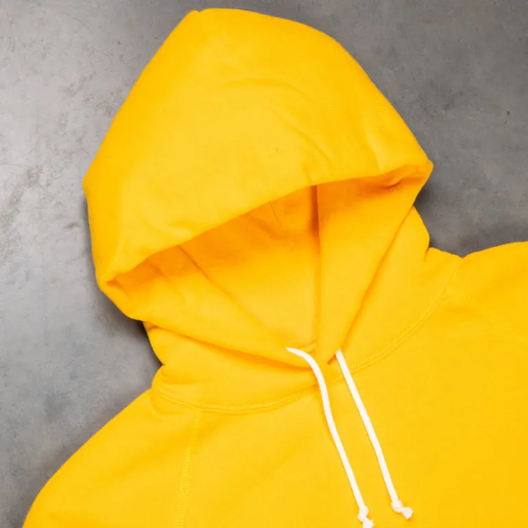 The Real McCoy's Loopwheel Parka 9 Oz Yellow