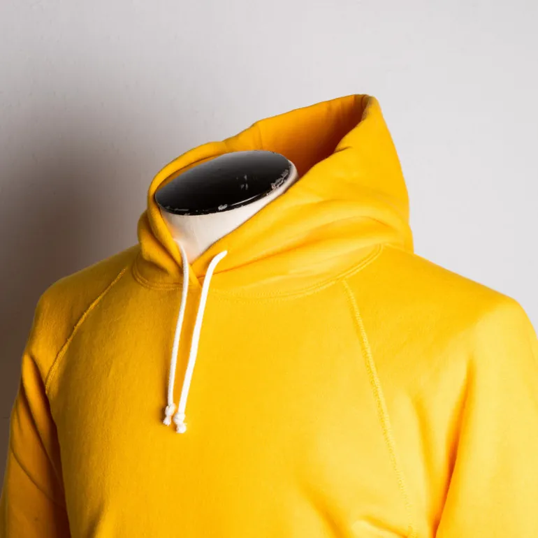 The Real McCoy's Loopwheel Parka 9 Oz Yellow