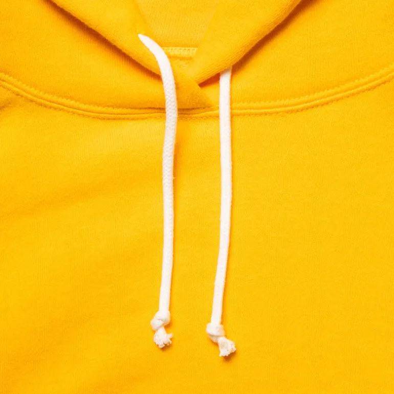 The Real McCoy's Loopwheel Parka 9 Oz Yellow