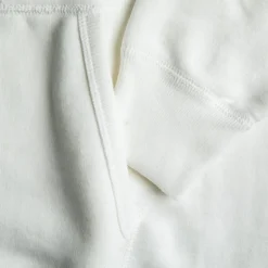 The Real McCoy's Loopwheel parka 9 oz Milk