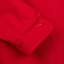The Real McCoy's Militairy Souvenir Overshirt Wool Red