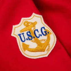 The Real McCoy's Militairy Souvenir Overshirt Wool Red