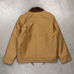 The Real McCoy's N-1 Deck Jacket Khaki