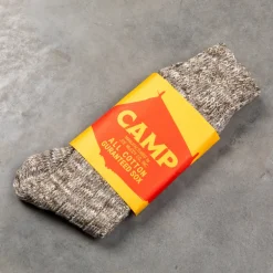The Real McCoy's Outdoor 'Camp' Socks O. Khaki