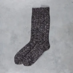 The Real McCoy's Outdoor 'Camp' Socks Wool Charcoal