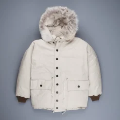 The Real McCoy's Outdoor Explorer Down Jacket Beige