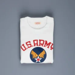 The Real McCoy's 10oz Loopwheel Sweatshirt USAF Hill Field