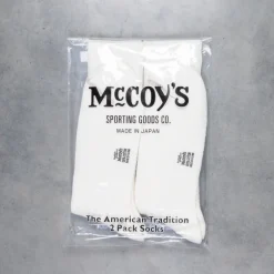 The Real McCoy's 2-Pack Socks White