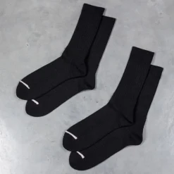 The Real McCoy's 2-Pack Socks Black