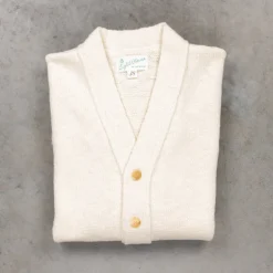 The Real McCoy's Summer Cardigan Ecru