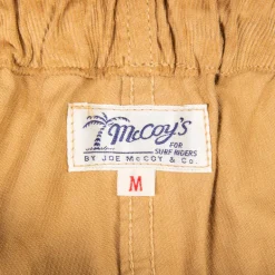 The Real McCoy's Summer Corduroy Swim Shorts Beige