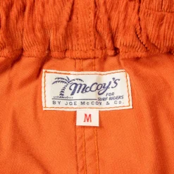 The Real McCoy's Summer Corduroy Swim Shorts Salmon