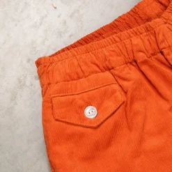 The Real McCoy's Summer Corduroy Swim Shorts Salmon