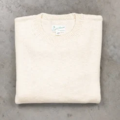 The Real McCoy's Summer Sweater Crew Neck Ecru