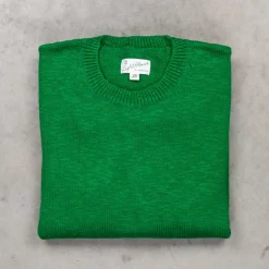 The Real McCoy's Summer Sweater Crew Neck Green