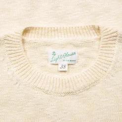The Real McCoy's Summer Sweater Crew Neck Ecru