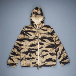 The Real McCoy's Tiger Camouflage Parka Gold tone