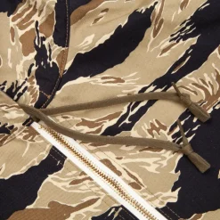 The Real McCoy's Tiger Camouflage Parka Gold tone