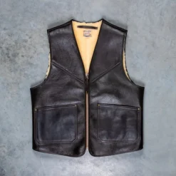 The Real McCoy's Type C-3 Vest MFG. Co Seal Brown
