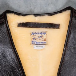 The Real McCoy's Type C-3 Vest MFG. Co Seal Brown