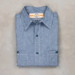 The Real McCoy's US Navy Shirt Chambray