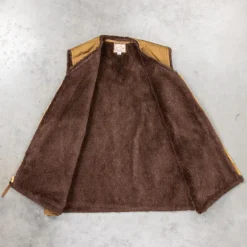 The Real McCoy's USN Alpaca Vest Khaki