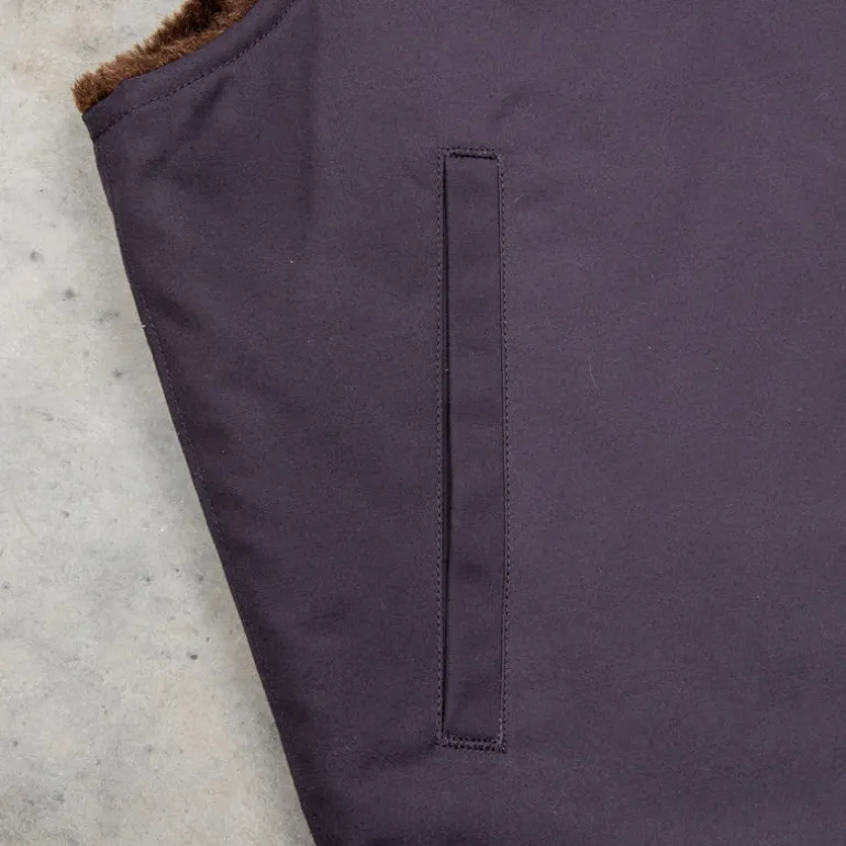 The Real McCoy's USN Alpaca Vest Navy