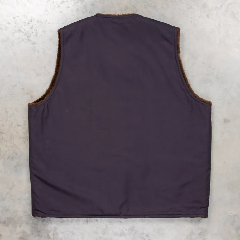 The Real McCoy's USN Alpaca Vest Navy