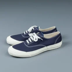 The Real McCoy's U.S.N. Cotton Canvas Deck Shoes navy