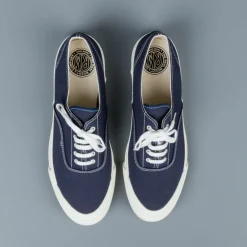 The Real McCoy's U.S.N. Cotton Canvas Deck Shoes navy