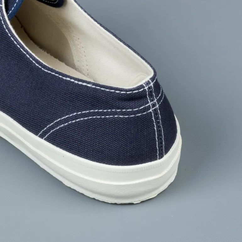 The Real McCoy's U.S.N. Cotton Canvas Deck Shoes navy