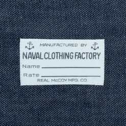 The Real McCoy's U.S.N. Cotton Canvas Deck Shoes navy