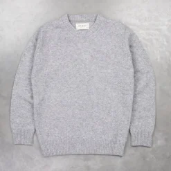 The Real McCoy's Wool Crewneck Sweater Grey