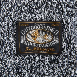 The Real McCoy's Wool logger Knit cap Gray