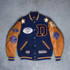 The Real McCoy's Wool Varsity Jacket Dunbar