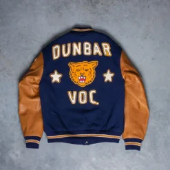 The Real McCoy's Wool Varsity Jacket Dunbar