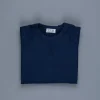 Velva Sheen 10 Oz Raglan "WV" Sweat Navy