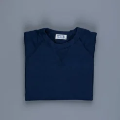 Velva Sheen 10 Oz Raglan "WV" Sweat Navy