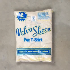 Velva Sheen 2 pack pocket tee 2 oatmeal
