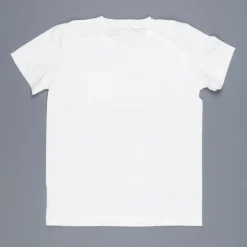 Velva Sheen 2 pack pocket tee 1white 1 oatmeal