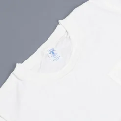 Velva Sheen 2 pack pocket tee 1white 1 oatmeal