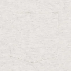 Velva Sheen 2 pack pocket tee 1white 1 oatmeal