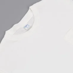 Velva Sheen College arm stripe tee white