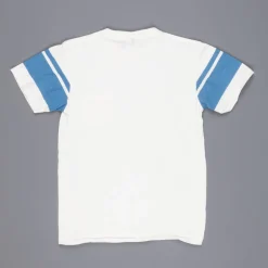 Velva Sheen College arm stripe tee white