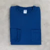 Velva Sheen Longsleeve Pocket Tee Navy