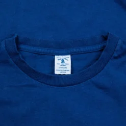 Velva Sheen Longsleeve Pocket Tee Navy