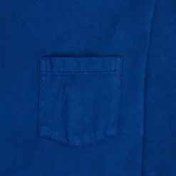 Velva Sheen Longsleeve Pocket Tee Navy