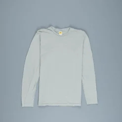 Velva Sheen longsleeve roll tee Grey