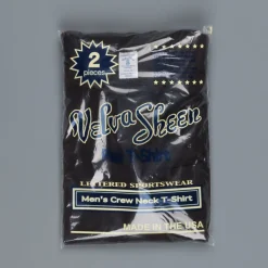 Velva Sheen 2-Pack Pocket Tee's Black